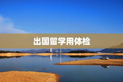 出国留学用体检