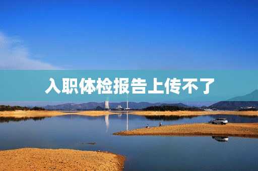 入职体检报告上传不了