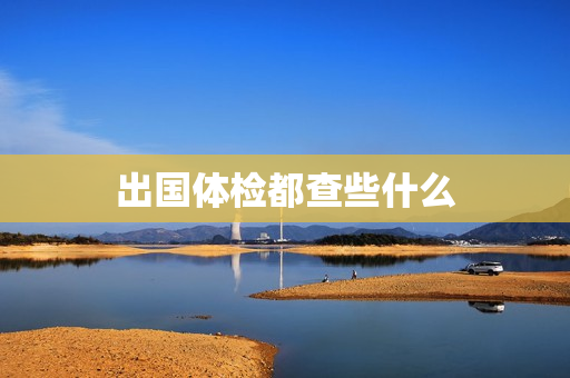 出国体检都查些什么