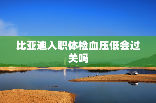比亚迪入职体检血压低会过关吗