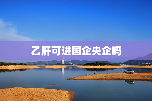 乙肝可进国企央企吗