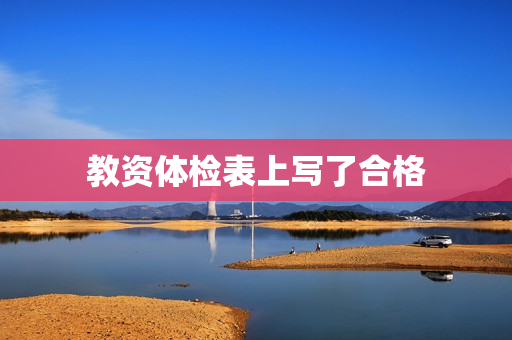 教资体检表上写了合格