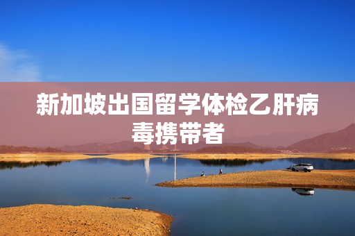新加坡出国留学体检乙肝病毒携带者