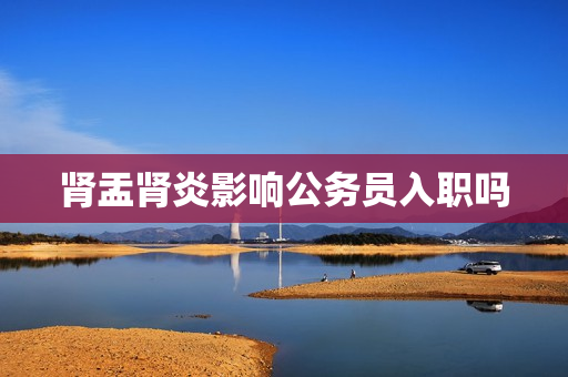 肾盂肾炎影响公务员入职吗