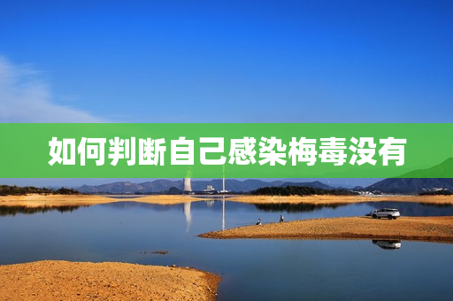 如何判断自己感染梅毒没有