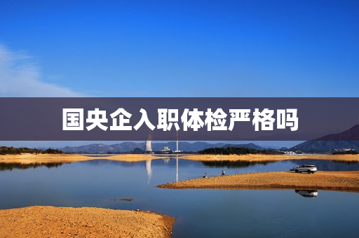 国央企入职体检严格吗