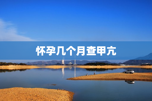 怀孕几个月查甲亢