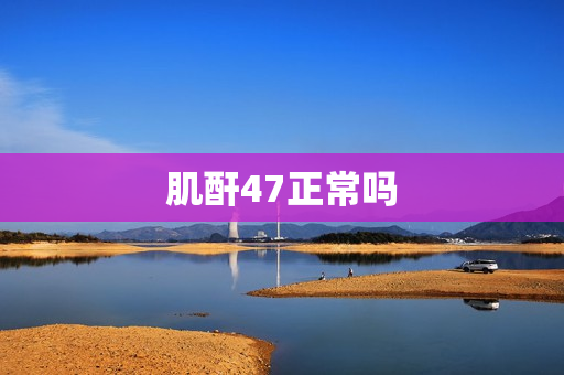 肌酐47正常吗